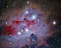 NGC 1977, Koşan Adam Bulutsusu, W4SM tarafından 17" PlaneWave CDK kullanılarak Louisa, VA'da çekildi.