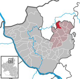 Kaart van Niederwambach