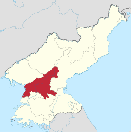 P'yŏngan Meridionale – Localizzazione