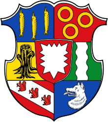 Das Wappen der Herrlichkeit Lembeck.