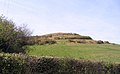 Hardown Hill from the road to Ryall