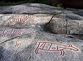 Inscricións en Møllerstufossen, Noruega, datadas de hai máis de 6.000 anos