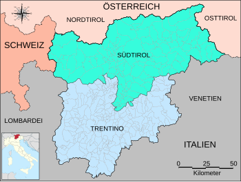 Gemeinden von Trentino-Südtirol