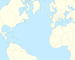 SS Empire Bowman is located in North Atlantic