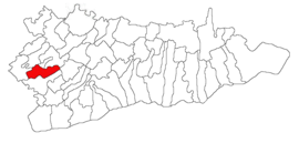 Location in Călărași County