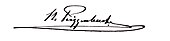signature de Niklaus Riggenbach