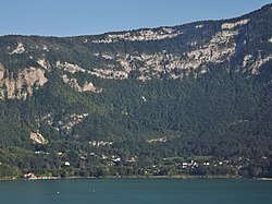 Skyline of Aiguebelette-le-Lac