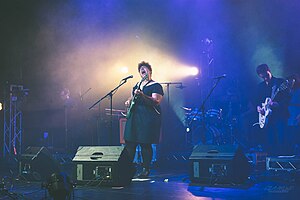 Alabama Shakes performing in Santa Monica in 2014