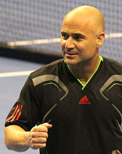 Andre Agassi 2011-ben