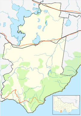 Birregurra is located in Colac Otway Shire