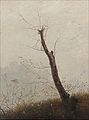 Carl Gustav Carus: Kahler Baum im Herbstnebel