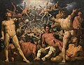 Cornelis van Haarlem: A queda dos Titãs, 1588. Museu Nacional de Arte da Dinamarca