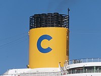 A Costa Mediterranea kéménye