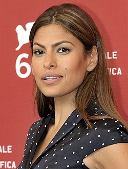 Eva Mendes på Filmfestivalen i Venedig 2009.