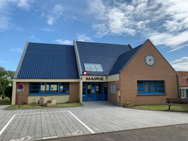 The town hall of Saint-Tricat