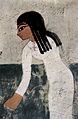 Altägyptische Darstellung einer Zopffrisur
