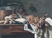 Nature morte au lièvre et au canard (1876)