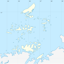 Kolomeitsev Islands is located in Nordenskiöld Archipelago