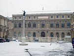 Het Palais in de winter