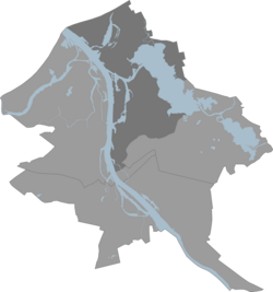 Distretto settentrionale di Riga - Localizzazione