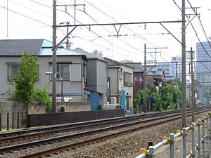 向島站跡（2006年5月9日攝，八廣 - 京成曳舟）