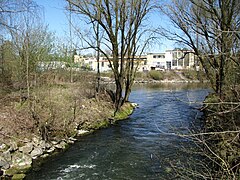 an ihrer Mündung in die Amper bei Hebertshausen