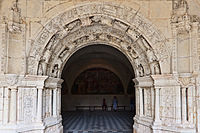 Vhod v Fontevraud Abbey