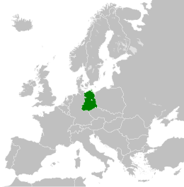 Germania Est - Localizzazione