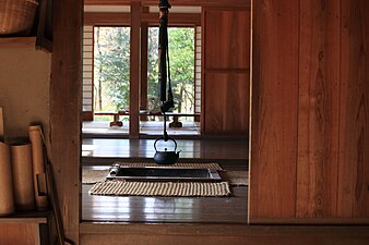 Bōsō-no-mura, wnętrze dawnego domu