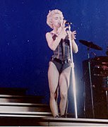 Madonna at the Who's That Girl World Tour