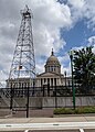 Oil rig on south side of the Capitol