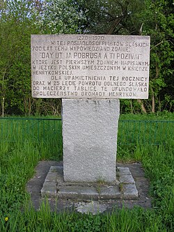 Monument to the Book of Henryków