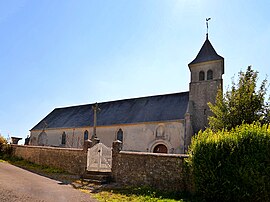 The church in Ménil-Froger