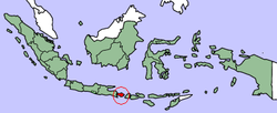 Carte de Bali