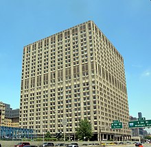 Hospital "Cube" building.