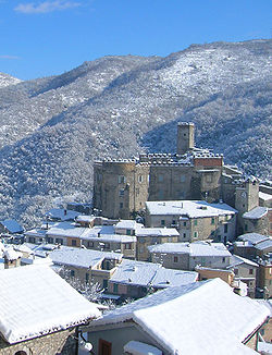 View of Cineto Romano