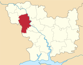 Poziția localității Domanivka