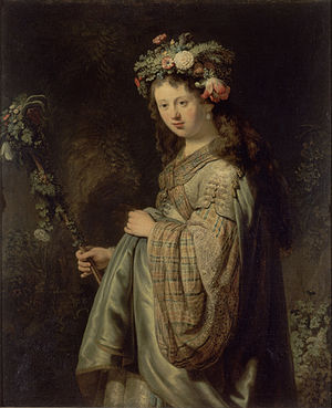 Saskia als Flora (Rembrandt van Rijn)