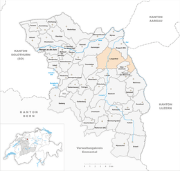 Langenthal – Mappa