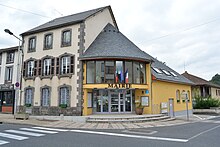 La mairie de Pontaumur