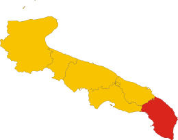 Provincia di Lecce – Mappa