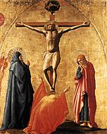 Crucifixion by Masaccio. c. 1426