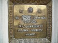 Plaque outside the embassy in 2006 shortly after the signing of the Comprehensive Peace Accord that abolished the Nepalese monarchy