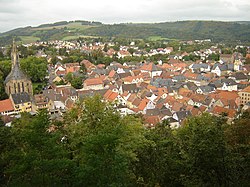 Skyline of Meisenheim