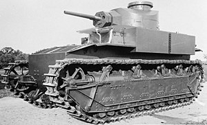 Medium Tank T2 на испытаниях летом 1931 года.