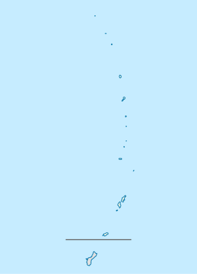 Map showing the location of Marianas Trench Marine National Monument