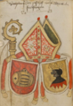 Wappen des Fürstbischofs Johann IV. Tulbeck von Freising