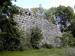 Durbe castle ruins