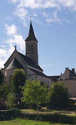 Skyline of Rilhac-Xaintrie