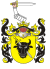 Episcopal coat of arms of Władysław Aleksander Łubieński,